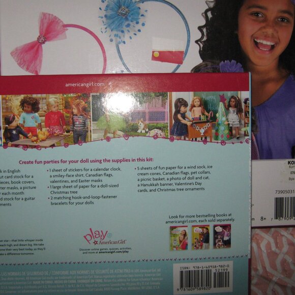NEW American Girl Crafts-Doll Celebrations and Tulle Headbands - Picture 2 of 12